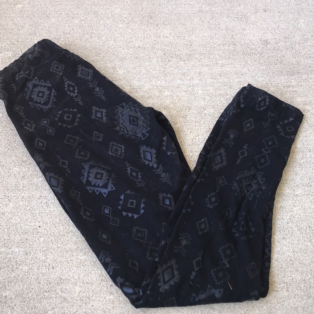 Justice tribal leggings size 16.